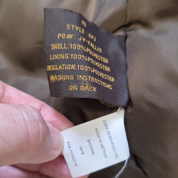 Gamehide Wind & Waterproof Insulated Flatland Parka Size Large Camouflage Warm - Picture 7 of 10